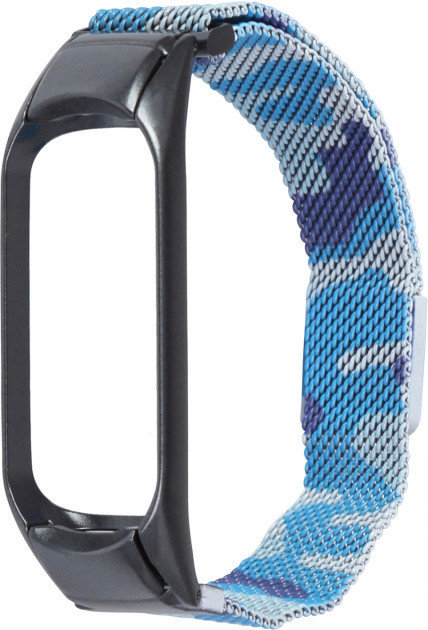 

ArmorStandart Metal Milanese Magnetic Camo Blue for Xiaomi Mi Smart Band 3/4