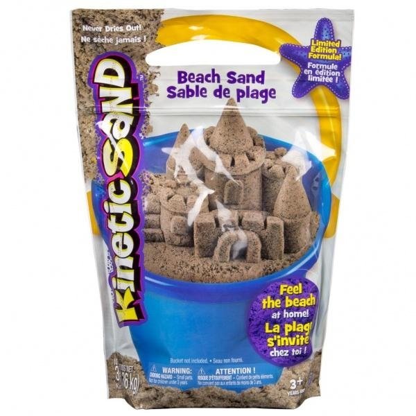 

Кінетичний пісок Wacky-Tivities Kinetic Sand Beach, пісочний колір, 1 360 г (71435)