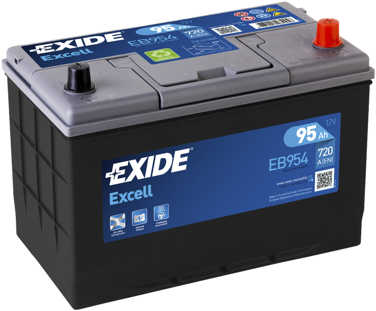 Акція на Exide Excell 6СТ-95 АЗИЯ (EB954) від Stylus