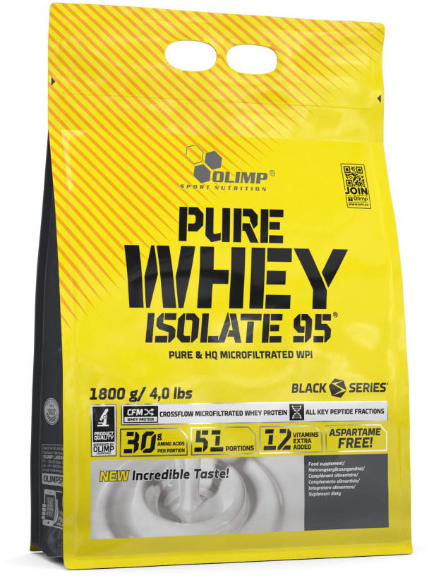 Акція на Olimp Pure Whey Isolate 95 1800 g /51 servings/ Peanut Butter від Stylus