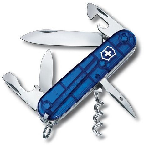 Акція на Victorinox Spartan 91мм/12предметов/синий-прозрачный (1.3603.T2) від Stylus