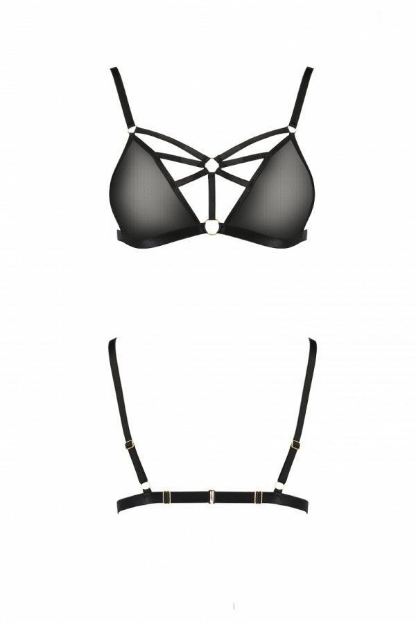 

Бюстгальтер-стрепы Passion Exclusive Meggy Bra black XXL/XXXL