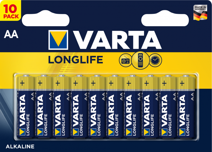 

Varta Aa Varta Longlife Extra 10шт (04106101461)