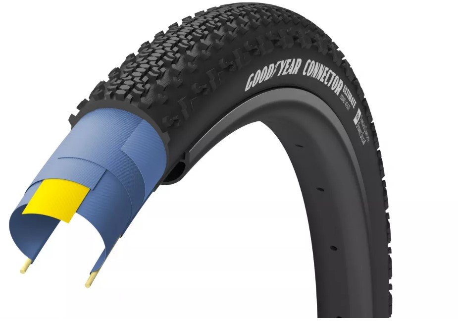 

Покришка 700x40 (40-622) GoodYear Connector Tubeless Ready Folding Black, 60tpi (TIR-20-40)