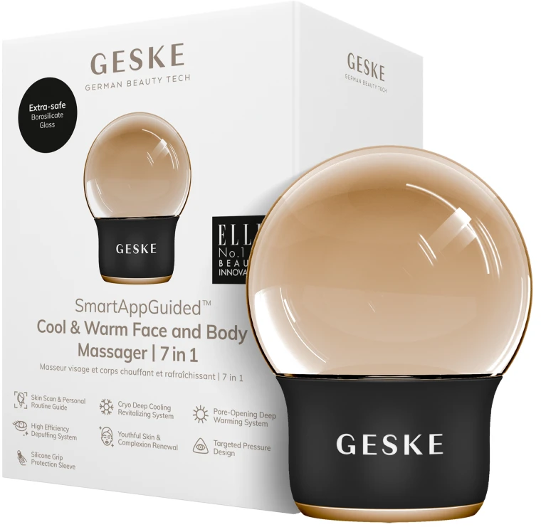 

Geske Cool&Warm Face and Body Massager 7в1 gray