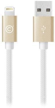 Акція на Lab.C Usb Cable to Lightning Starp 1.2m Champagne Gold (LABC-505-GL_N) від Stylus