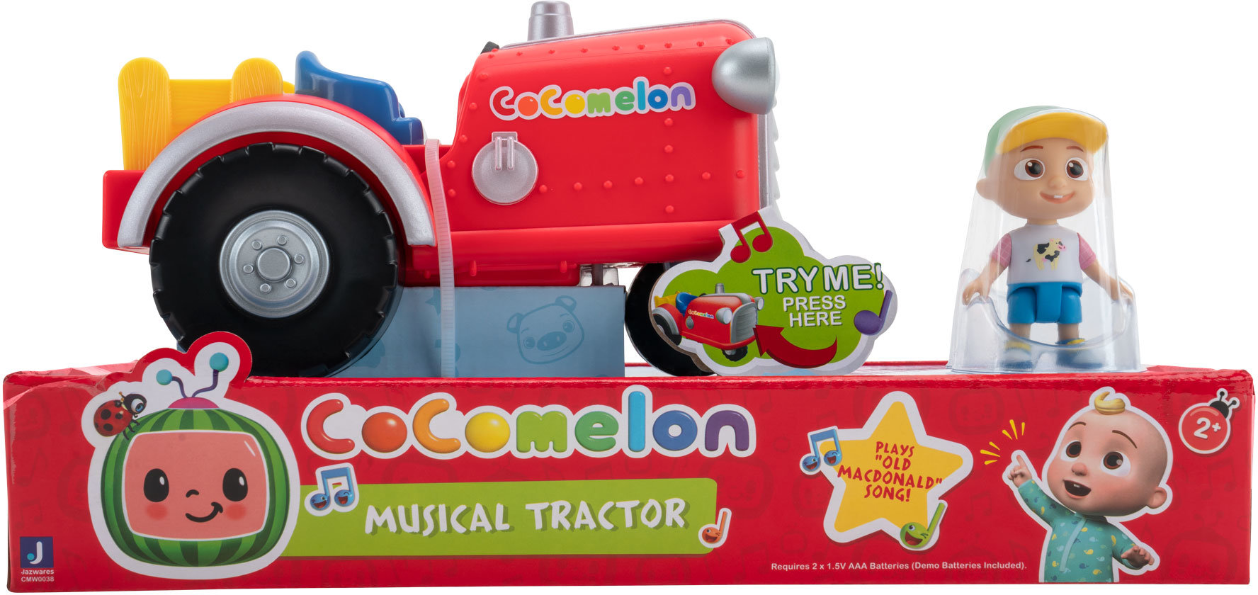 Акція на Трактор со звуком CoComelon Feature Vehicle (CMW0038) від Stylus