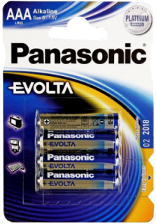 

Батарейка Panasonic Evolta Aaa Bli 4 Alkaline (LR03EGE/4BP)