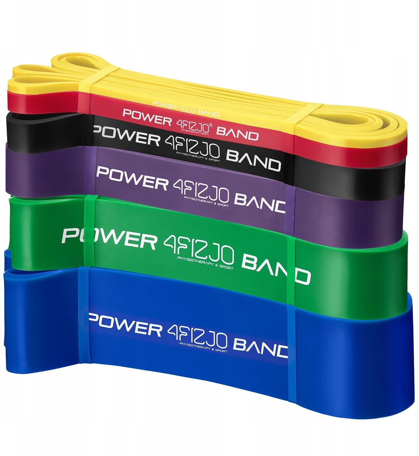 Акція на 4FIZJO Power Band петля для фитнеса 6 шт. 2-46 кг (4FJ0064) від Stylus