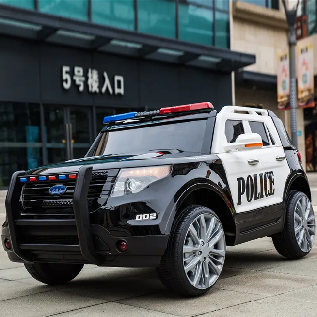 

Электромобиль Kidsauto Полицейский джип Ford Style Police черный