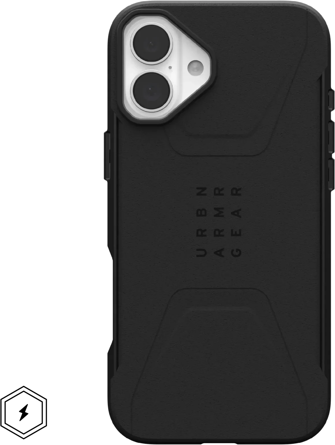 

Urban Armor Gear Uag Графічний Magsafe Black (114443114040) for iPhone 16 Plus