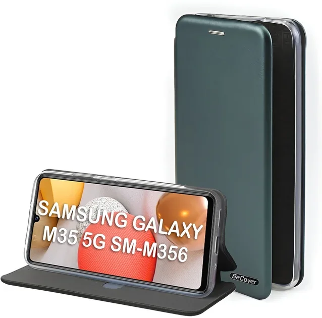 

BeCover Book Exclusive Dark Green для Samsung M356 Galaxy M35 5G (711540)