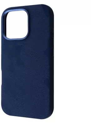 

Wave Khaki Case with Magnetic Ring Midnight Blue for iPhone 16 Pro Max