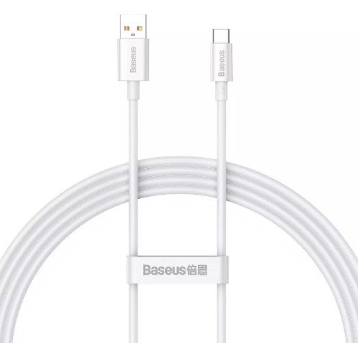 

Baseus Usb Cable to USB-C Superior Series Fast Charging Data 100W 1m White (P10320102214-01)