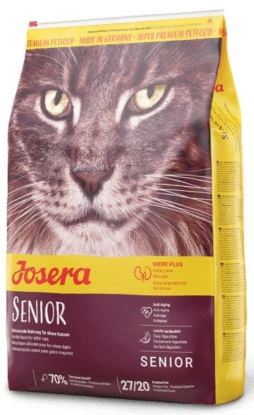 Акція на Сухий корм Josera Senior Carismo для літніх котів 2 кг від Y.UA