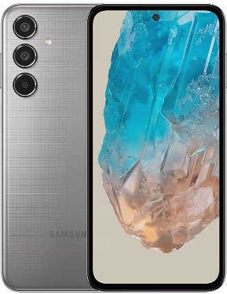 Акція на Samsung Galaxy M35 5G 6/128Gb Gray M356B (UA UCRF) від Stylus