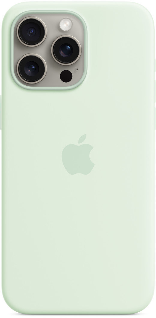 

Apple Silicone Case with MagSafe Soft Mint (MWNQ3) for iPhone 15 Pro Max