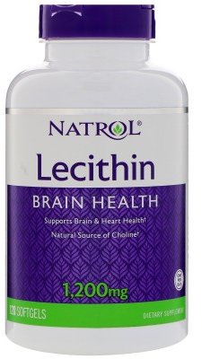 

Natrol Lecithin 1,200 mg 120 Softgels Лецитин