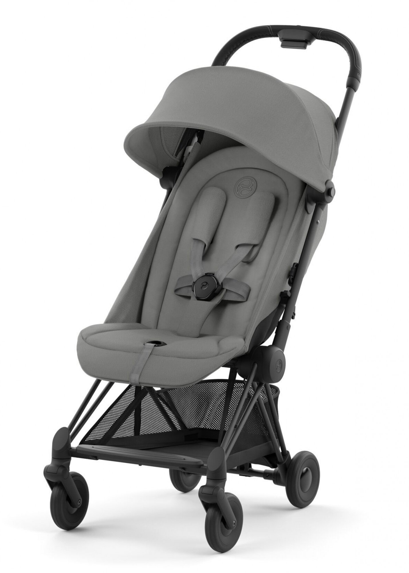 Акція на Прогулочная коляска Cybex Coya Matt Black Mirage Grey (522004325) від Stylus