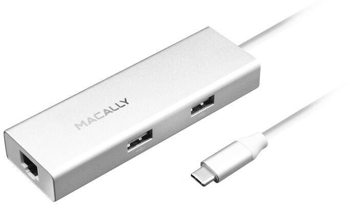 

Macally Adapter USB-C to 2xUSB+USB-C+4K HDMI+RJ45 (UCDOCK )