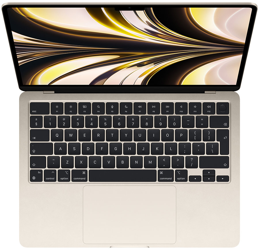 Акція на Apple MacBook Air 13" M2 256Gb Starlight Custom (MC7W4UA/A) 2022 від Stylus