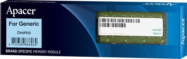 

Apacer 2 Gb DDR3 1600 MHz (DL.02G2K.HAM)