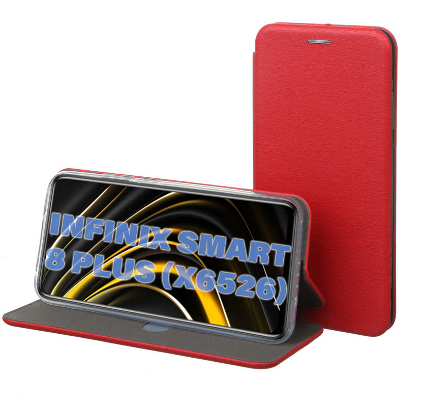 

BeCover Book Exclusive Red for Infinix Smart 8 Plus (X6526) (711261)