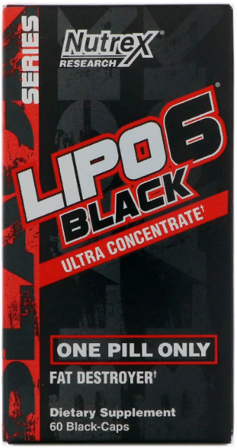 

Nutrex Lipo-6 Black Ultra Concentrate Stim-Free 60 capsules