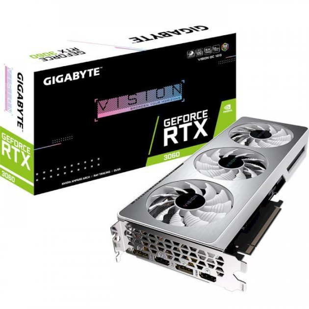 

Gigabyte GeForce Rtx 3060 Vision Oc 12G rev. 2.0 (GV-N3060VISION OC-12GD rev. 2.0)