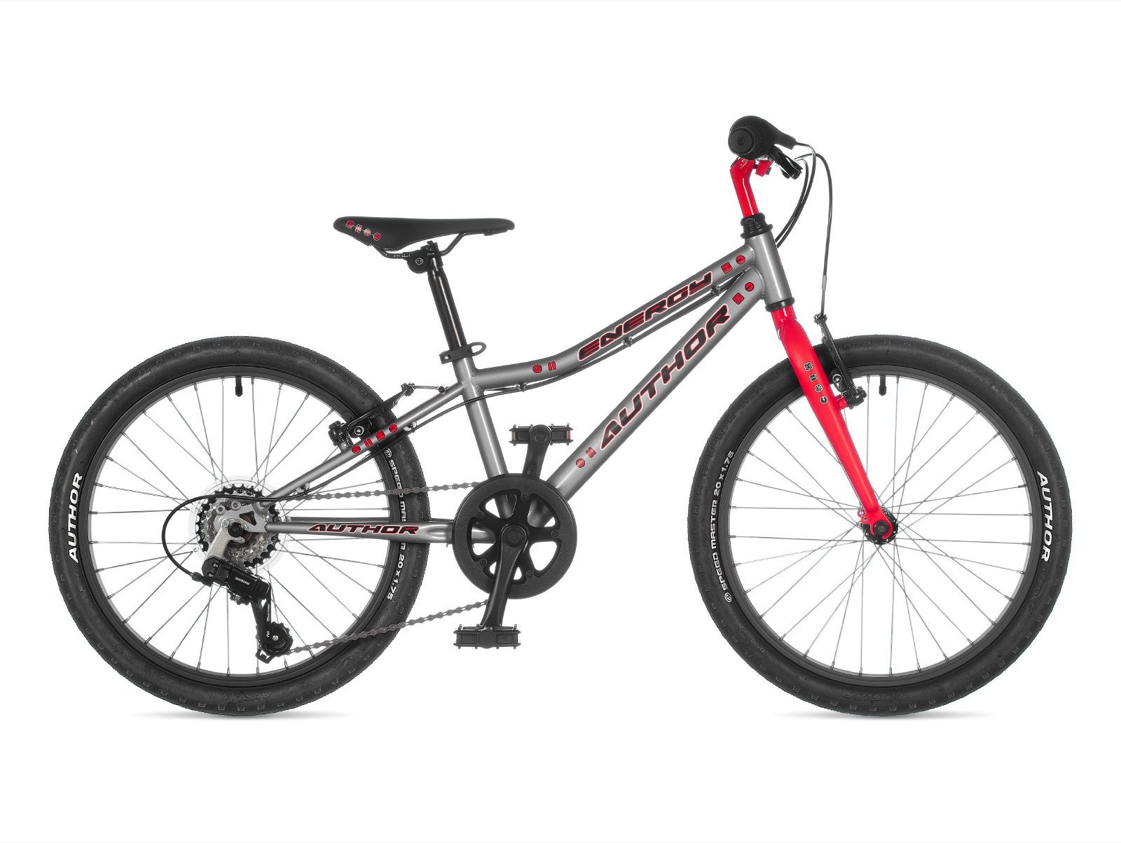 Акція на Велосипед Author 2023 Energy 20 рама 10 подростковый серо-красный (2023016) від Stylus