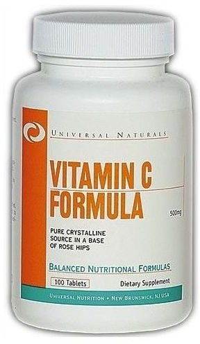 

Universal Nutrition Vitamin C Formula 100 tabs