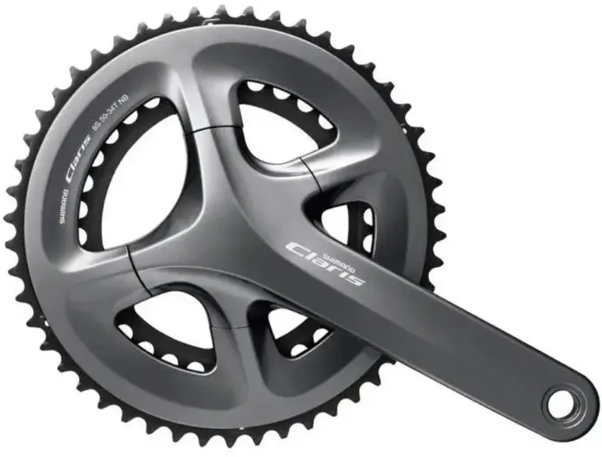 

Шатуны Shimano FC-R2000 Claris Hollowtech Ii 170 mm 50Х34T без каретки (EFCR2000CX04X)