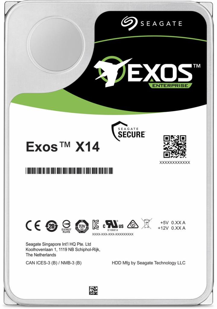 

Seagate Exos X14 Sata 10 Tb (ST10000NM0478)