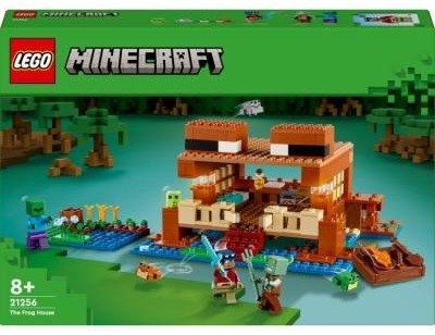 Акція на Конструктор Lego Minecraft Будинок у формі жаби (21256) від Y.UA