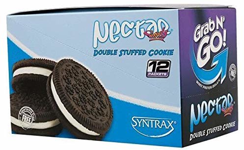 

Syntrax Nectar Grab N' Go 12x27 g Double Stuffed Cookie