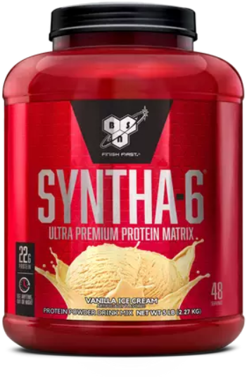 Акція на Bsn Syntha-6 2270 g / 48 servings / vanilla ice cream від Stylus