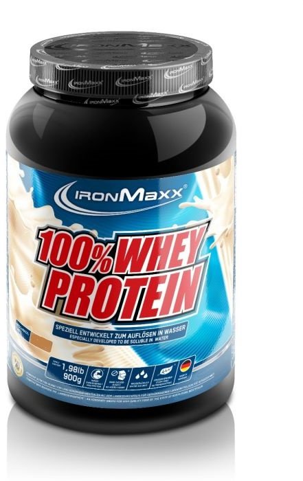 

IronMaxx 100% Whey Protein 900 g /18 servings/ Latte Macchiato