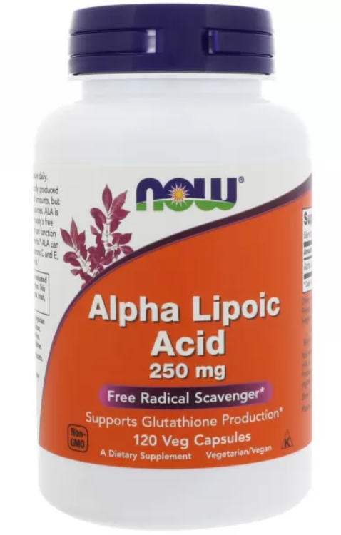 

Now Foods Alpha Lipoic Acid 250 mg 120 caps