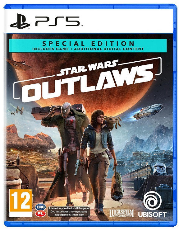 Акція на Star Wars Outlaws Special Day One Edition (PS5) від Stylus