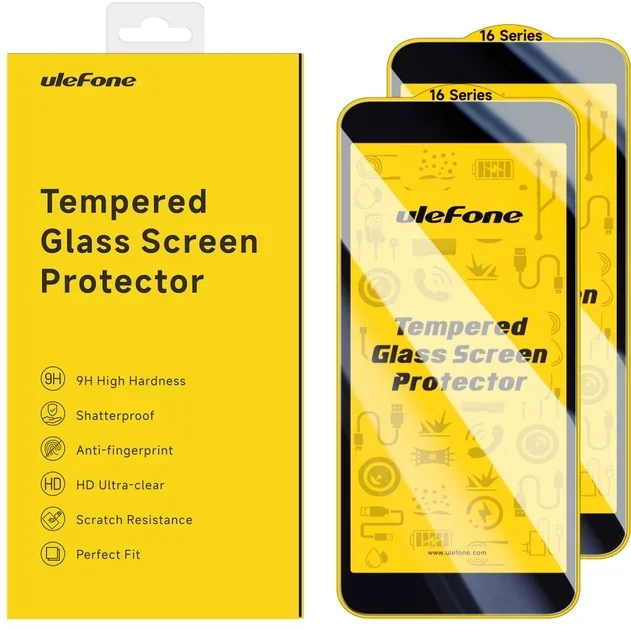 

Ulefone Tempered Glass 2pcs for Ulefone Power Armor 16
