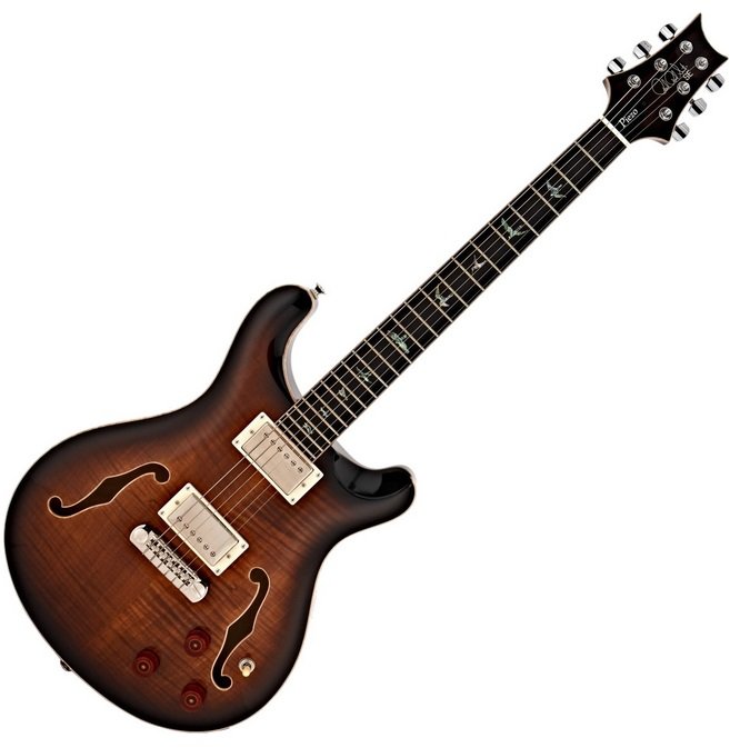 Акція на Электрогитара Prs Se Hollowbody Ii Piezo (Black Gold Burst) від Stylus