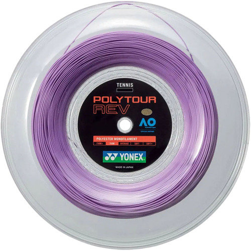 

Бабина Yonex Poly Tour Rev Purple (200 m) (17Ga/1.20 mm) (PTR-PU-200)