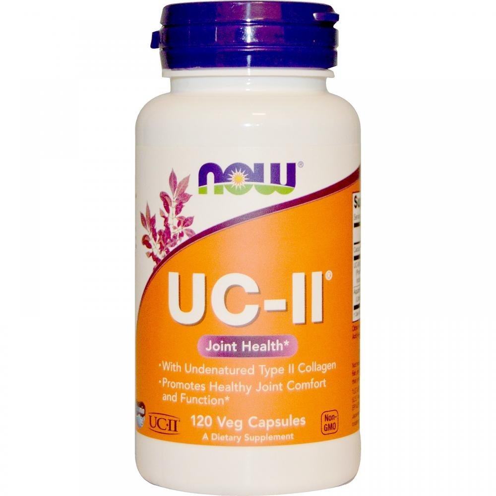 Акція на Now Foods UC-II Type Ii Collagen 40 Mg 120 Vcaps Коллаген 2 типа від Stylus