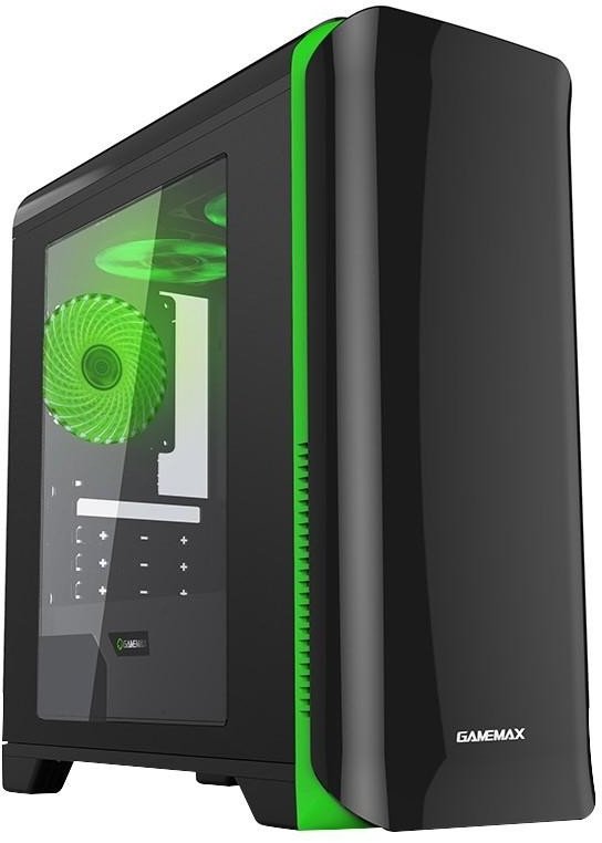 

GameMax H602 Black Green (H602-BK)