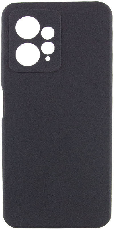 

Lakshmi Case Silicone Cover Full Camera Black для Xiaomi Redmi Note 12 4G