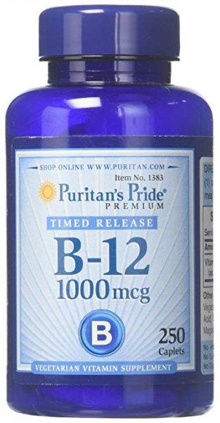 

Puritan's Pride Vitamin B-12 1000 mcg Вітамін B-12 250 капає