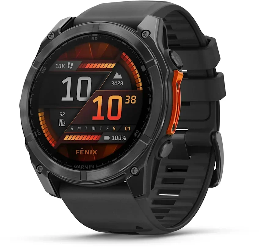 Акція на Garmin Fenix 8 Amoled 51mm Slate Grey with Black Silicone Band (010-02905-00) від Stylus