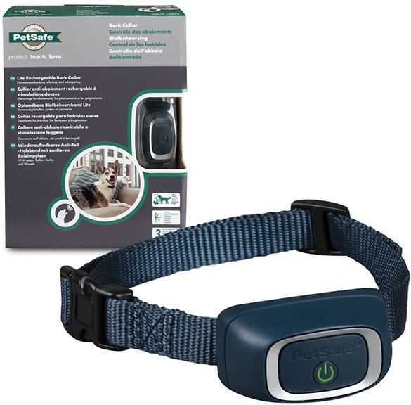 

Электронный ошейник для собак PetSafe Lite Bark Collar малых и средних пород для дрессировки против лая (56211)