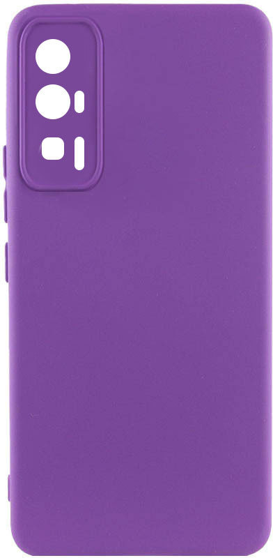 

Lakshmi Case Silicone Cover Full Camera Purple для Xiaomi Poco F5 Pro/Xiaomi Redmi K60