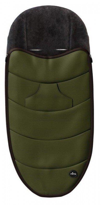 Акція на Зимний конверт Mima Footmuff Zigi Olive Green (S301401-06BB) від Stylus